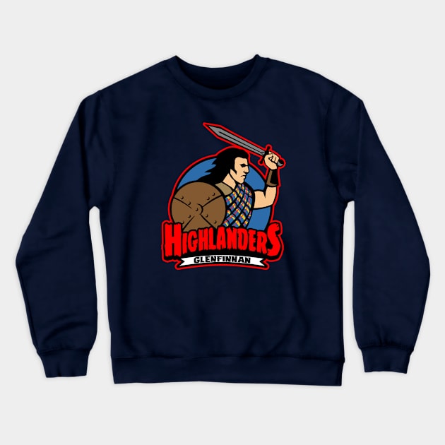 Highlands Sport Team Crewneck Sweatshirt by buby87